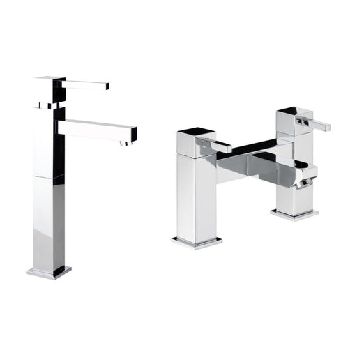 Abode Zeal Pack Offer 3 (Tall Basin Mixer & Bath Filler) - Chrome - Unbeatable Bathrooms
