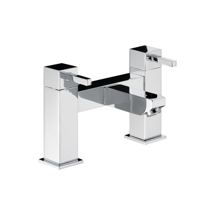 Abode Zeal Pack Offer 5 (Wall Mounted Basin Mixer & Bath Filler) - Chrome - Unbeatable Bathrooms