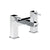 Abode Zeal Pack Offer 5 (Wall Mounted Basin Mixer & Bath Filler) - Chrome - Unbeatable Bathrooms
