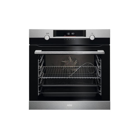 AEG BCK556260M Single Electric Oven w/Steam - St/Steel - Unbeatable Bathrooms