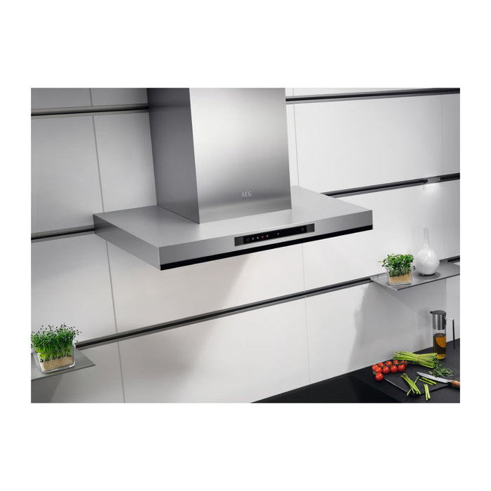AEG DBK6680HG 60cm Box Design Chimney Hood - St/Steel - Unbeatable Bathrooms