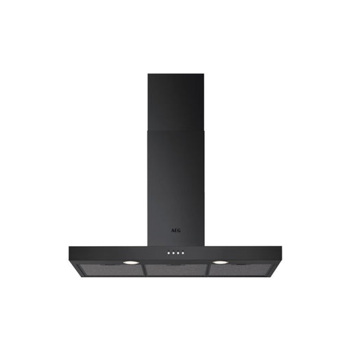 AEG DBX3951R Box Chimney Hood - Matt Black - Unbeatable Bathrooms
