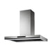 AEG DIK6180HG 100cm Island Hood - Black Glass & St/Steel - Unbeatable Bathrooms
