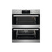AEG DUB331110M B/U Double Electric Oven - St/Steel - Unbeatable Bathrooms