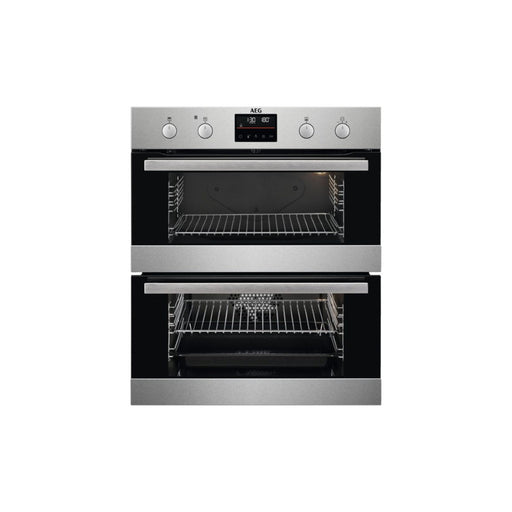 AEG DUB535060M Built Under Double Electric Oven - St/Steel - Unbeatable Bathrooms