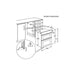 AEG DUB535060M Built Under Double Electric Oven - St/Steel - Unbeatable Bathrooms