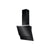 AEG DVB5560B 55cm Angled Chimney Hood - Black Glass - Unbeatable Bathrooms