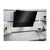 AEG DVB5560B 55cm Angled Chimney Hood - Black Glass - Unbeatable Bathrooms