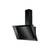 AEG DVK6981HB 90cm Vertical Chimney Hood - Matt Black & Black Glass - Unbeatable Bathrooms