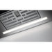 AEG DVK6981HB 90cm Vertical Chimney Hood - Matt Black & Black Glass - Unbeatable Bathrooms