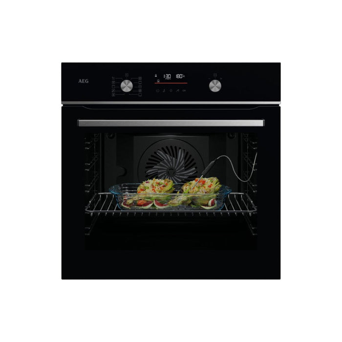 AEG GA5PB501AB Single Pyrolytic Oven w/Steam - Black - Unbeatable Bathrooms