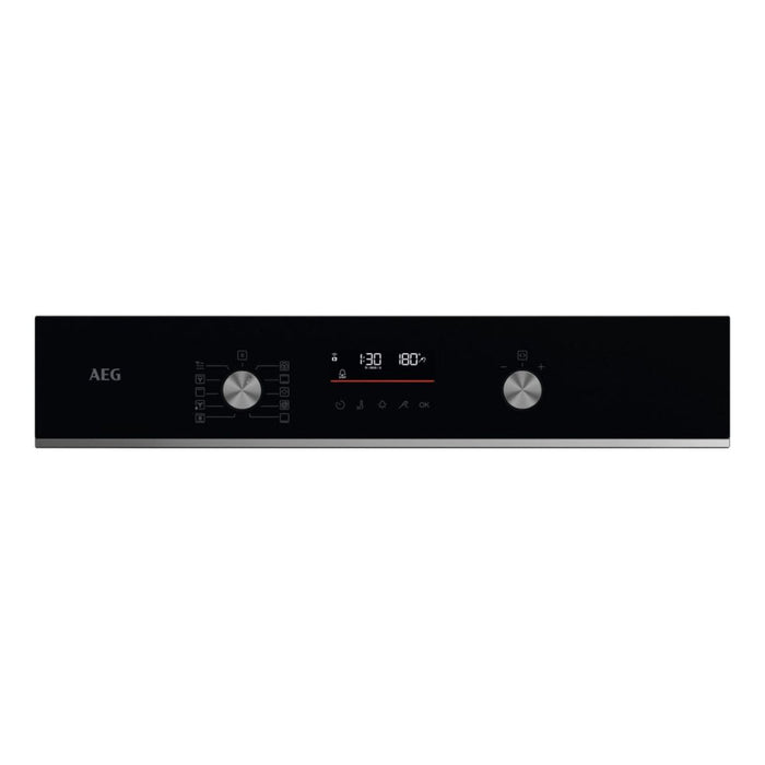 AEG GA5PB501AB Single Pyrolytic Oven w/Steam - Black - Unbeatable Bathrooms