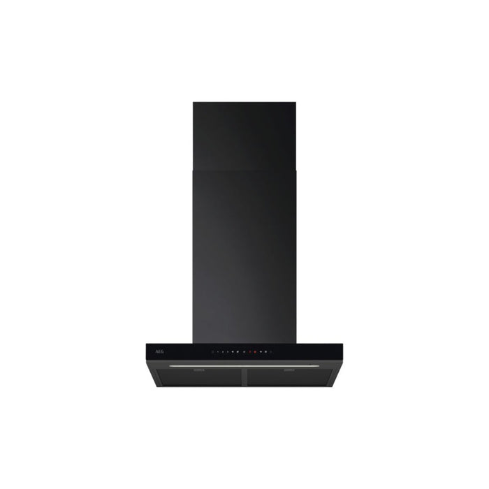 AEG GB87D71CB Box Chimney Hood - Black - Unbeatable Bathrooms