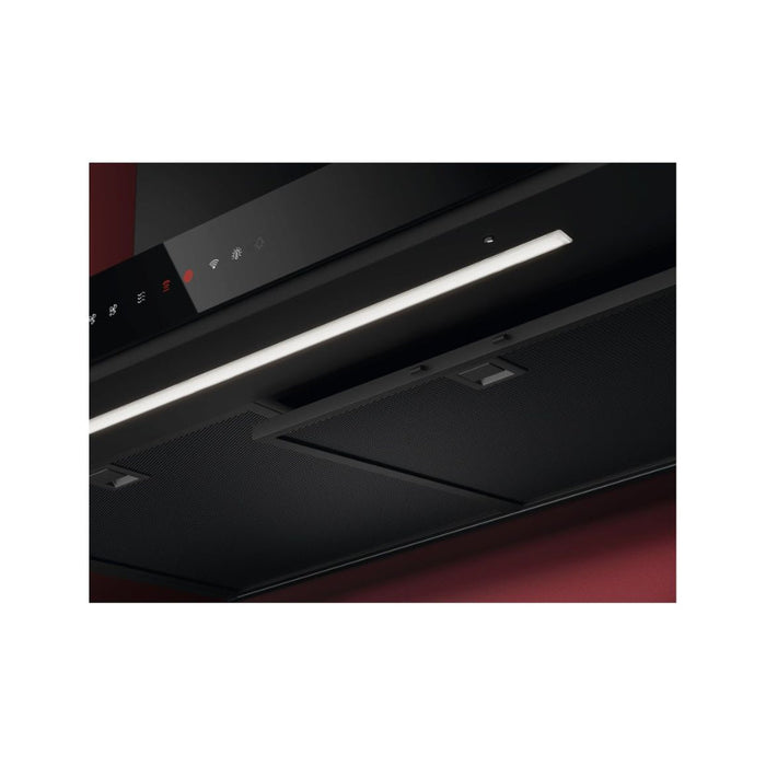 AEG GB87D71CB Box Chimney Hood - Black - Unbeatable Bathrooms