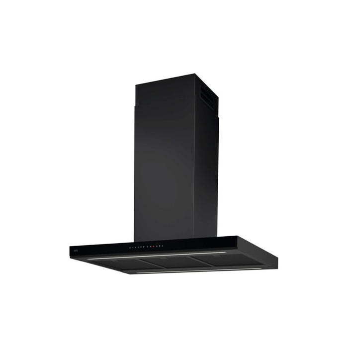 AEG GI87D91CB 90cm Box Island Hood - Black - Unbeatable Bathrooms