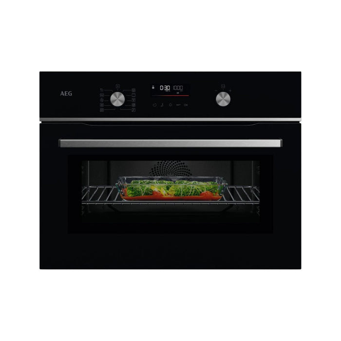 AEG GK6NK401B Compact Electric Oven - Black - Unbeatable Bathrooms