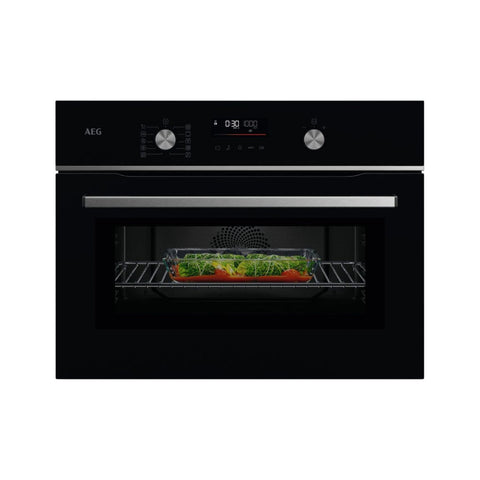 AEG GK6NK401B Compact Electric Oven - Black - Unbeatable Bathrooms