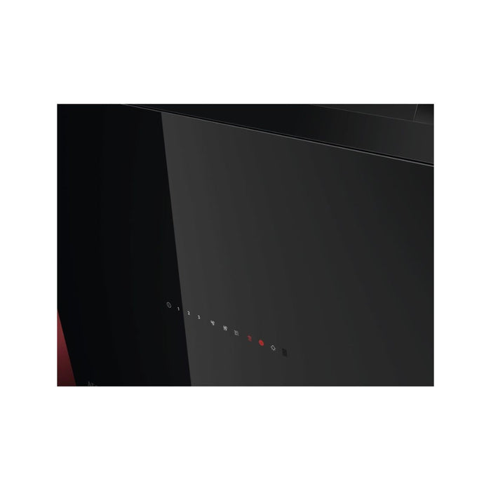 AEG GV77D61SB Angled Chimney Hood - Black - Unbeatable Bathrooms