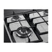 AEG HGB64420YM 60cm Gas Hob - St/Steel - Unbeatable Bathrooms