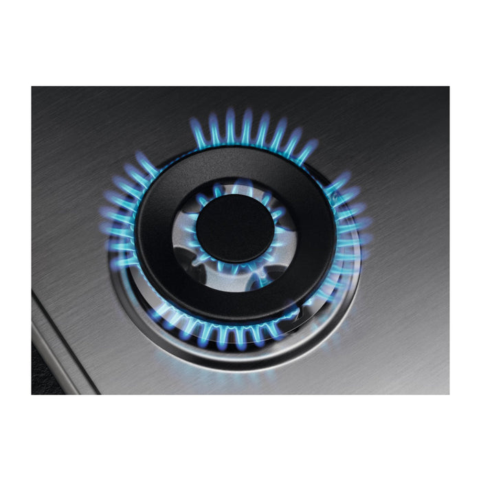 AEG HGB75420YM 75cm Gas Hob - St/Steel - Unbeatable Bathrooms