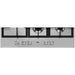 AEG HGB75500SM 75cm Gas Hob - St/Steel - Unbeatable Bathrooms