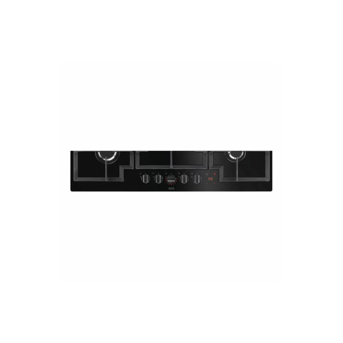 AEG HKB95450NB 90cm Gas on Glass Hob - Black - Unbeatable Bathrooms