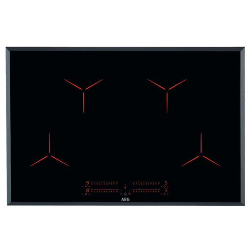 AEG IPE84531FB 80cm Induction Hob - Black - Unbeatable Bathrooms