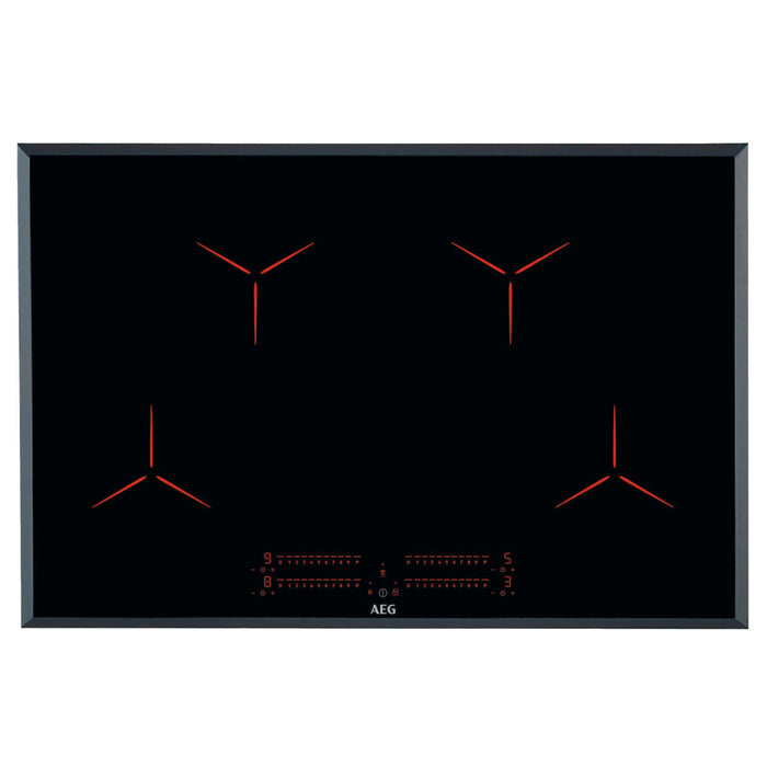 AEG IPE84531FB 80cm Induction Hob - Black - Unbeatable Bathrooms