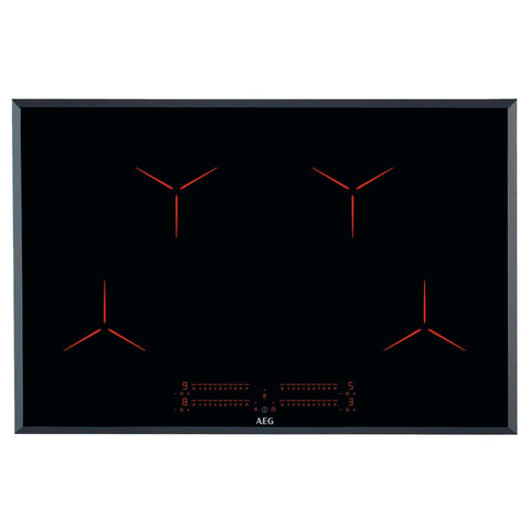 AEG IPE84531FB 80cm Induction Hob - Black - Unbeatable Bathrooms