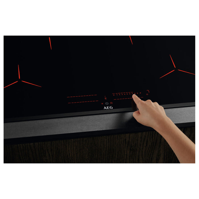 AEG IPE84531FB 80cm Induction Hob - Black - Unbeatable Bathrooms