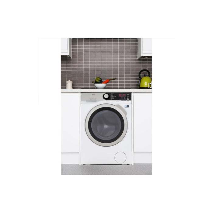AEG L7WEE965R F/S 9kg 1600rpm Washer Dryer - White - Unbeatable Bathrooms