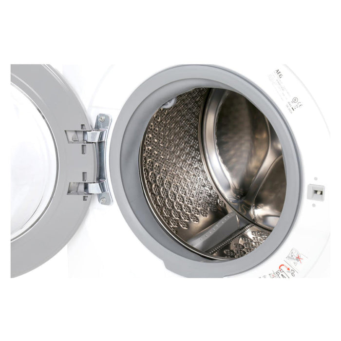 AEG L7WEE965R F/S 9kg 1600rpm Washer Dryer - White - Unbeatable Bathrooms