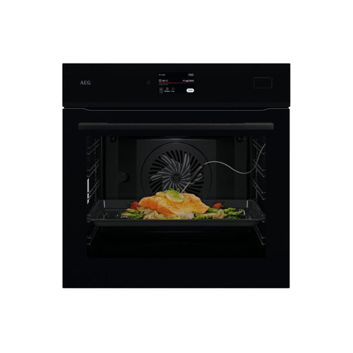 AEG NBB8S731AB Single Electric Oven w/Steam - Black - Unbeatable Bathrooms