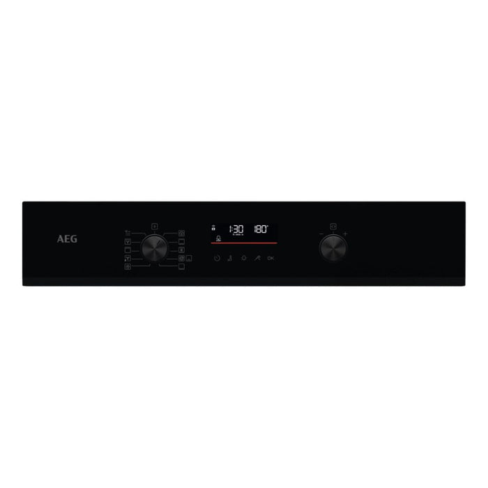 AEG NBS6P521AB Single Pyrolytic Oven - Black - Unbeatable Bathrooms