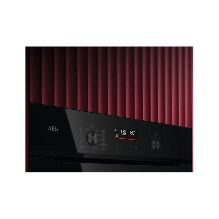 AEG NBS6P521AB Single Pyrolytic Oven - Black - Unbeatable Bathrooms