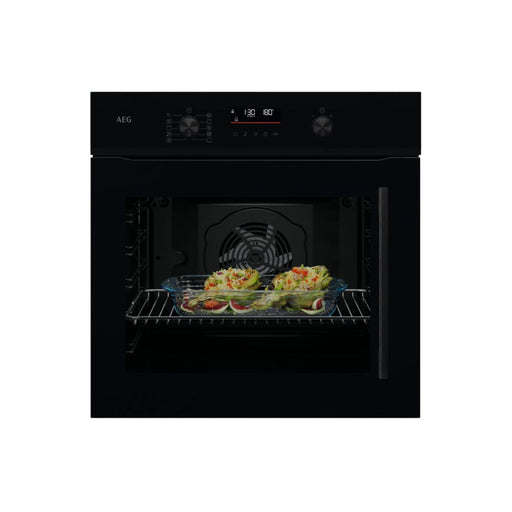 AEG NBU5P401LB Single Pyrolytic Oven - Black - Unbeatable Bathrooms