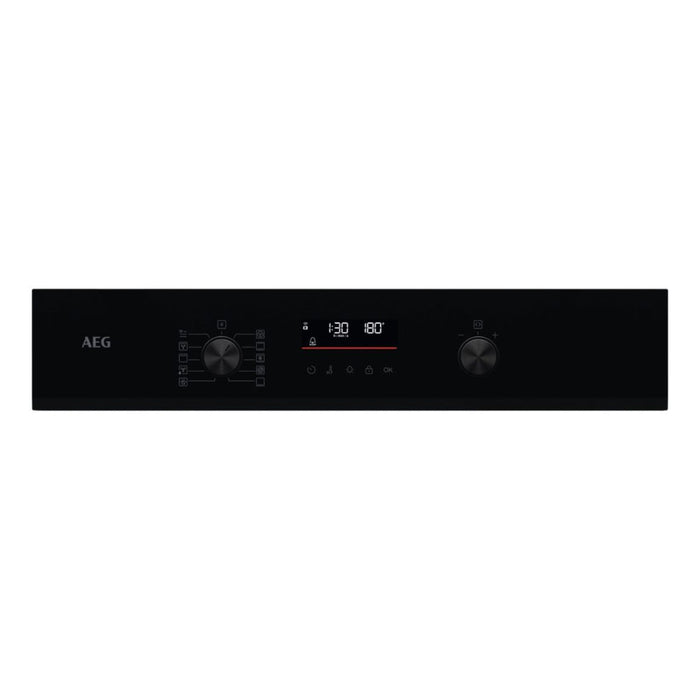 AEG NBU5P401LB Single Pyrolytic Oven - Black - Unbeatable Bathrooms