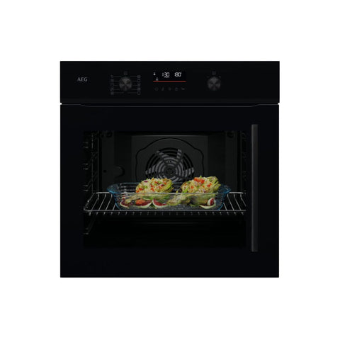 AEG NBU5P401LB Single Pyrolytic Oven - Black - Unbeatable Bathrooms