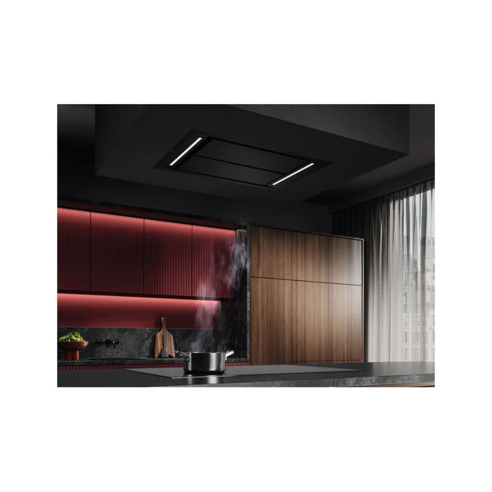 AEG NDC7791SB 90cm Ceiling Hood - Matt Black - Unbeatable Bathrooms