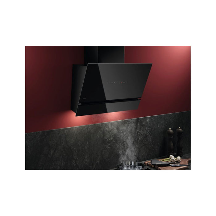 AEG NDV8761CB 60cm Angled Chimney Hood - Unbeatable Bathrooms