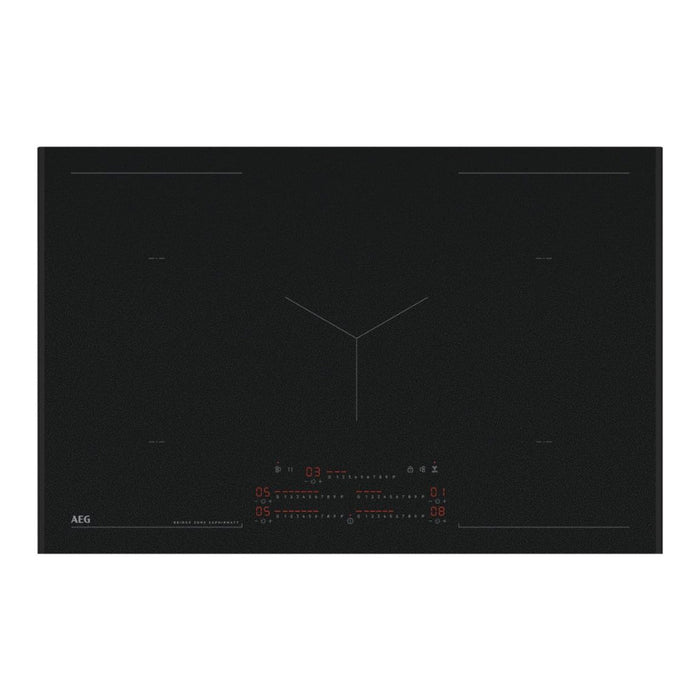 AEG NIK85M00AZ 80cm Flex Induction Hob - Matt Black - Unbeatable Bathrooms