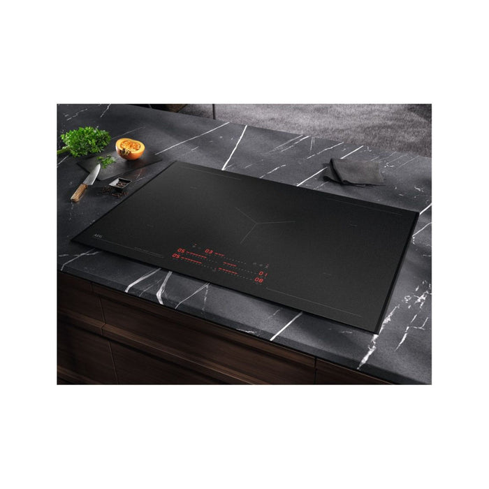 AEG NIK85M00AZ 80cm Flex Induction Hob - Matt Black - Unbeatable Bathrooms