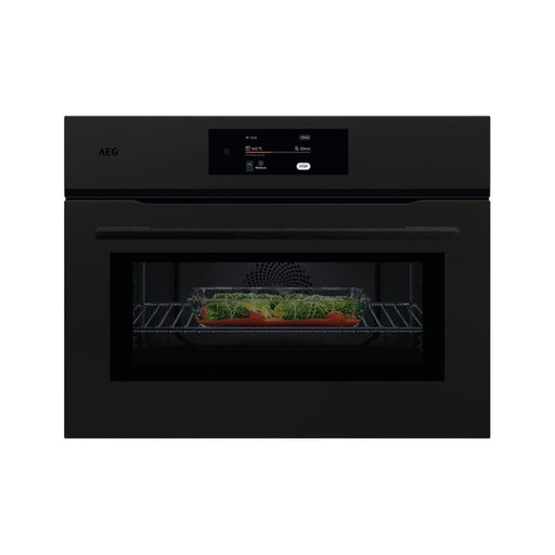 AEG NKK8N721T Compact Electric Oven - Matt Black - Unbeatable Bathrooms