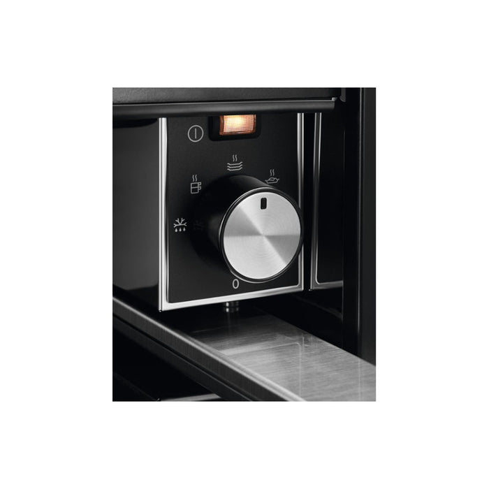 AEG OD8K11T 14cm Warming Drawer - Matt Black - Unbeatable Bathrooms