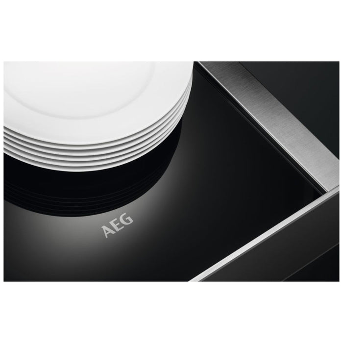 AEG OD8K11T 14cm Warming Drawer - Matt Black - Unbeatable Bathrooms