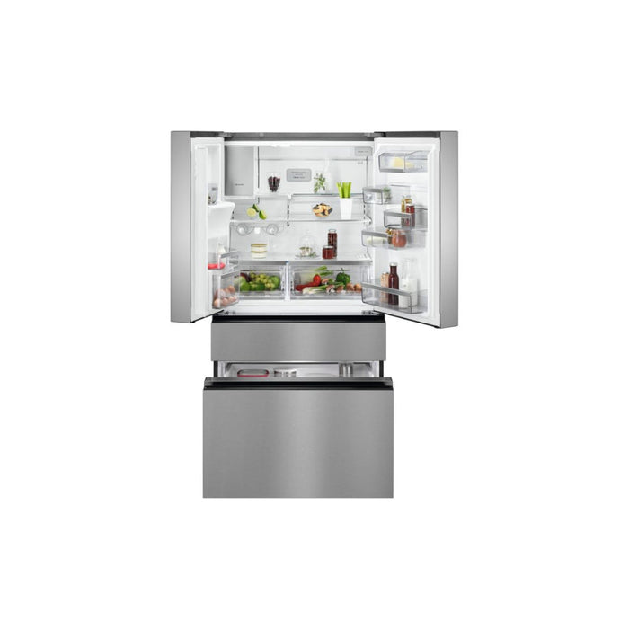 AEG RMB954E9VX F/S TwinTech No Frost American Fridge Freezer - St/Steel - Unbeatable Bathrooms