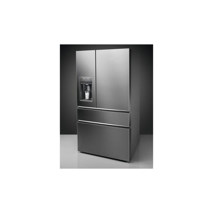 AEG RMB954E9VX F/S TwinTech No Frost American Fridge Freezer - St/Steel - Unbeatable Bathrooms