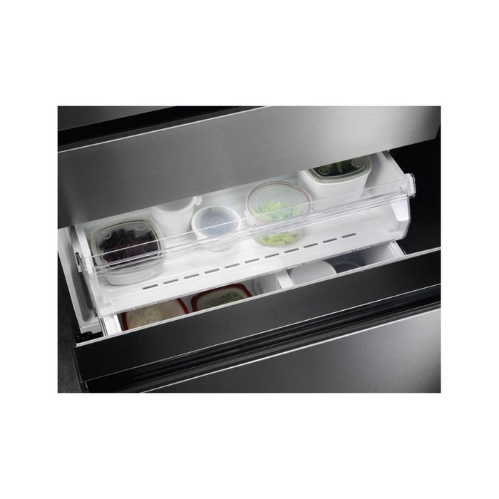 AEG RMB954E9VX F/S TwinTech No Frost American Fridge Freezer - St/Steel - Unbeatable Bathrooms