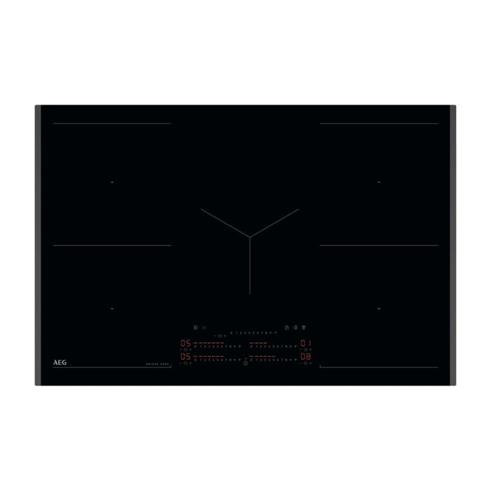 AEG TK85IM00FB 80cm MultipleBridge Induction Hob - Black - Unbeatable Bathrooms