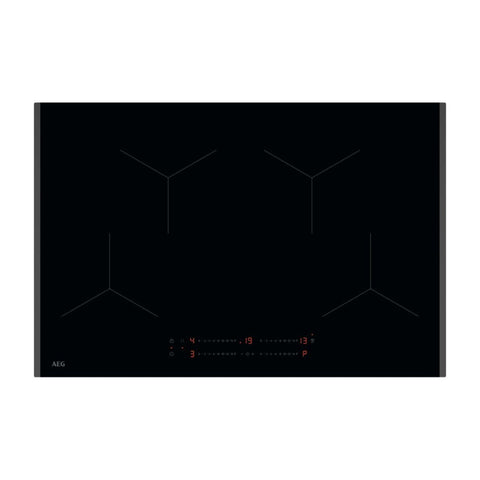 AEG TO84IA00FB 80cm Induction Hob - Black - Unbeatable Bathrooms